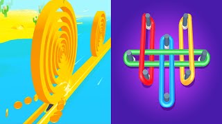 Spiral Roll VS Flexy Ring - All Levels SpeedRun Gameplay Android iOS Ep 1