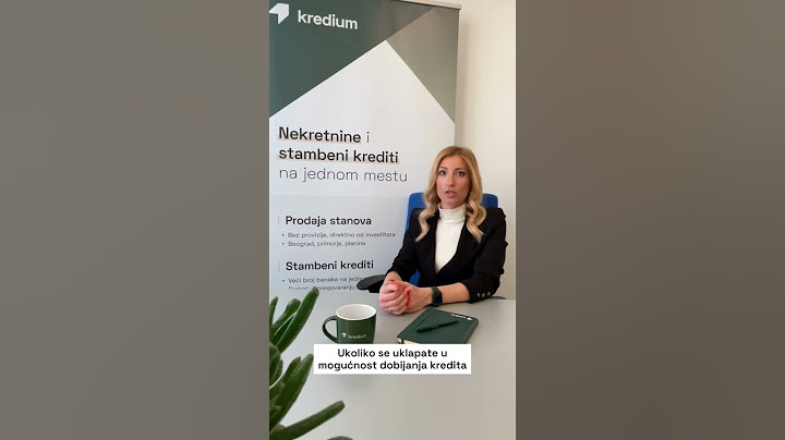 Kupovina stana od 100.000 EUR preko kredita | Krediuma #nekretnine #krediti