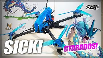 WOW ONLY $30? - Nvision Gyarados 5" Fpv Toothpick Quad - PRO REVIEW & OVERVIEW 🚁