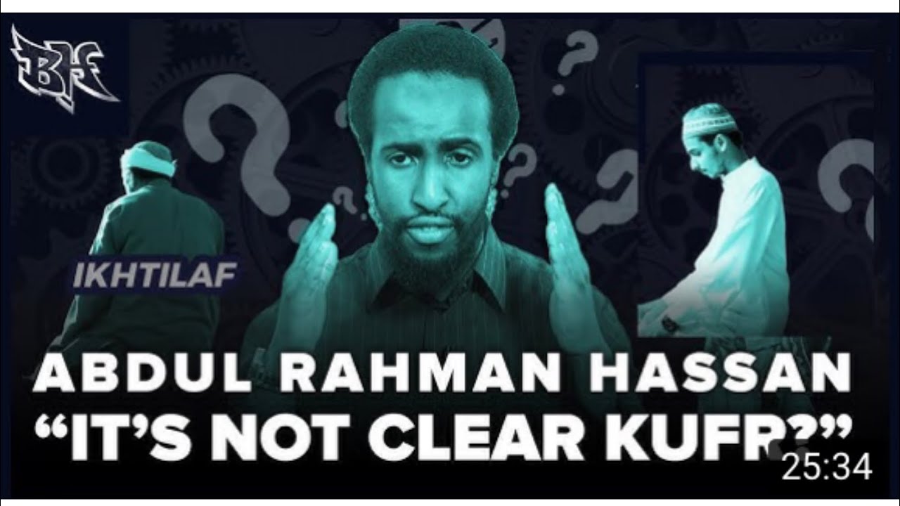 Bro Hajji Lies Again! Is Leaving The Salah Kufr? - Ustadh Abdurrahman Hassan