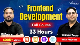 Frontend Development Full Course for Beginners using REACT JS (33 Hours)