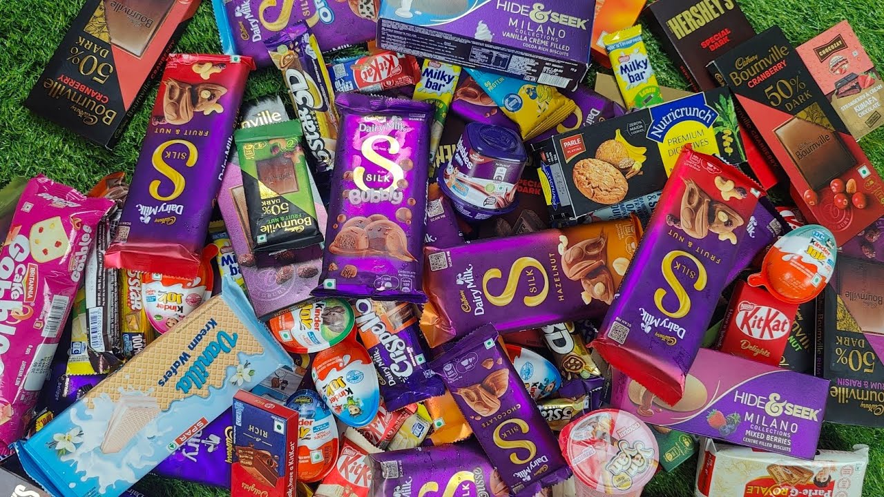 New lot's of chocolates ,new lot's of candies||asmr