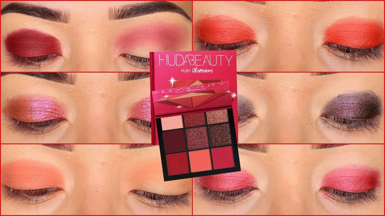 HUDA BEAUTY RUBY OBSESSIONS YouTube