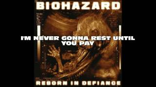 Biohazard - Vengeance Is Mine (w/ lyric)