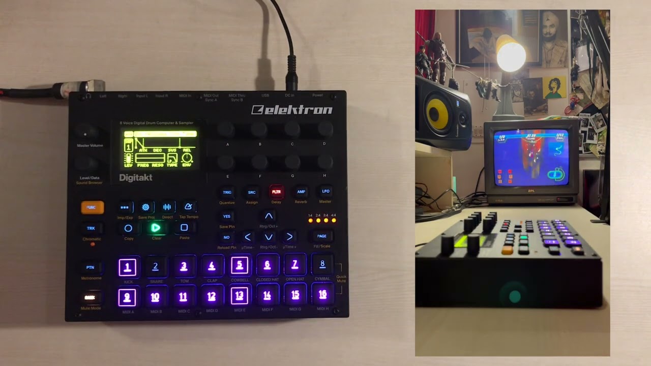 Digitakt PS1 Style Jungle : r/Elektron