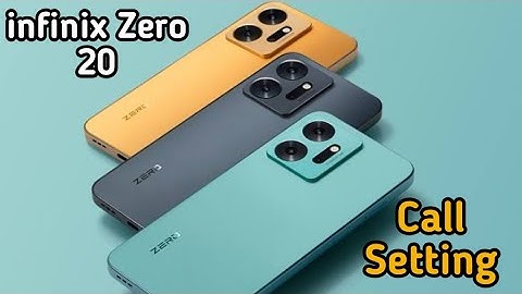 Call Setting In Infinix Zero 20, Smart Call Future In Infinix Zero 20, Smart Call Setting In