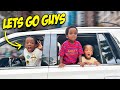 Super Siah Takes His Bro & Sis On A JOY RIDE, What Happens Next Is Shocking