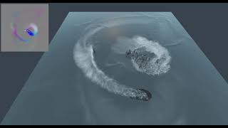 Godot - Fluid Simulation Foam Test