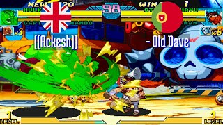FT5 @mvsc: ((Ackesh)) (GB) vs - Old Dave (PT) [Marvel vs Capcom Fightcade] Apr 2
