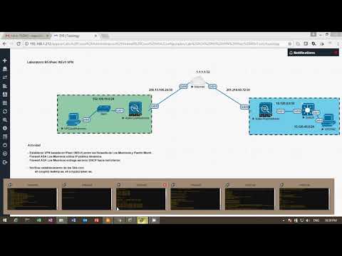 Preview Lab IPsec VPN IKEv1 ASA 9.7.1 on EVE-ng (spanish)