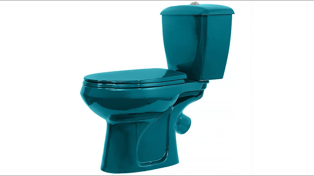 УНИТАЗ КОМПАКТ ОСКОЛКЕРАМИКС \"ЭЛИССА\" ЗЕЛЕНЫЙ - YouTube