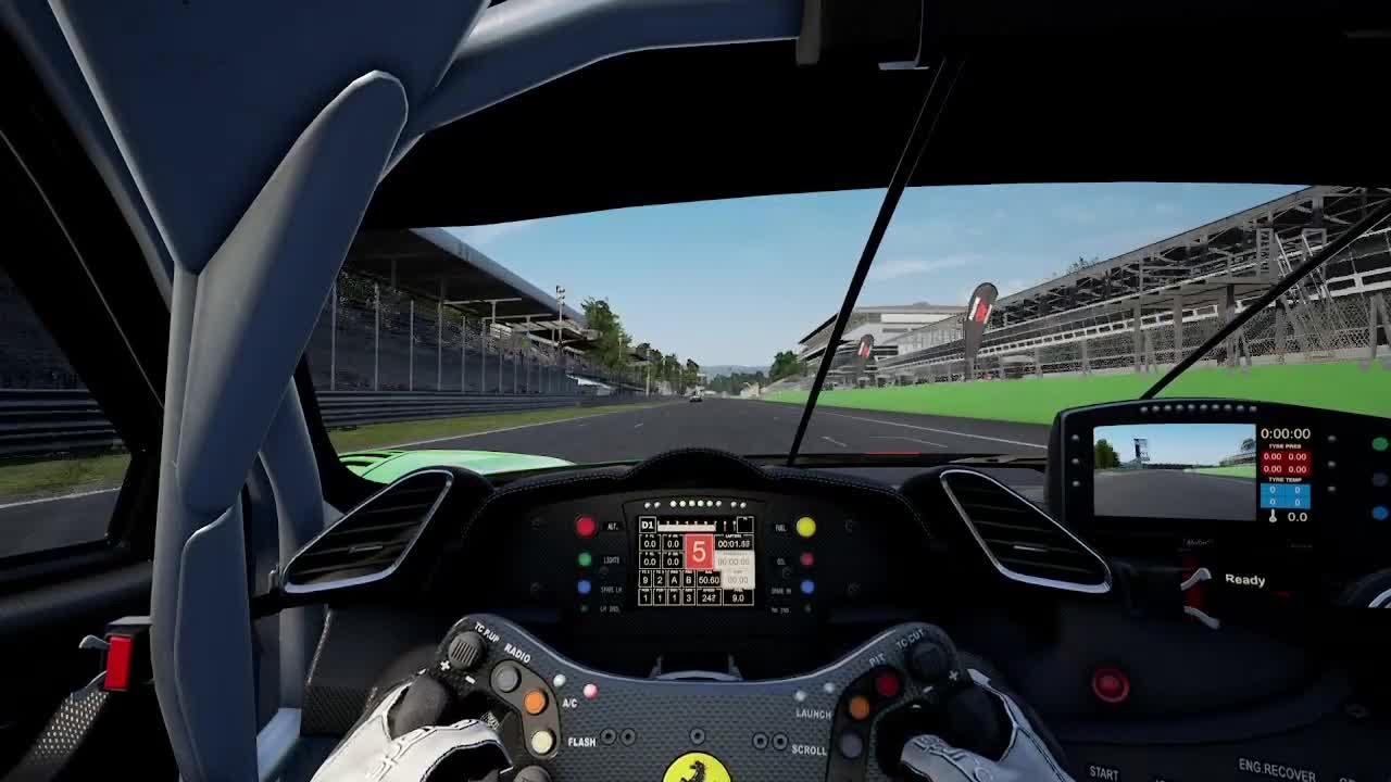 ACC Monza Ferrari 488 GT3 2018 (Dry) Track Guide (Hotlap +
