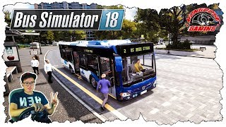 ПЕРВЫЙ ДЕНЬ НА РАБОТЕ! ВОДИТЕЛЬ АВТОБУСА! Bus Simulator 18