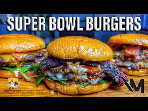 Super Bowl Burgers with Mr Make it Happen