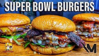Super Bowl Burgers with Mr Make it Happen