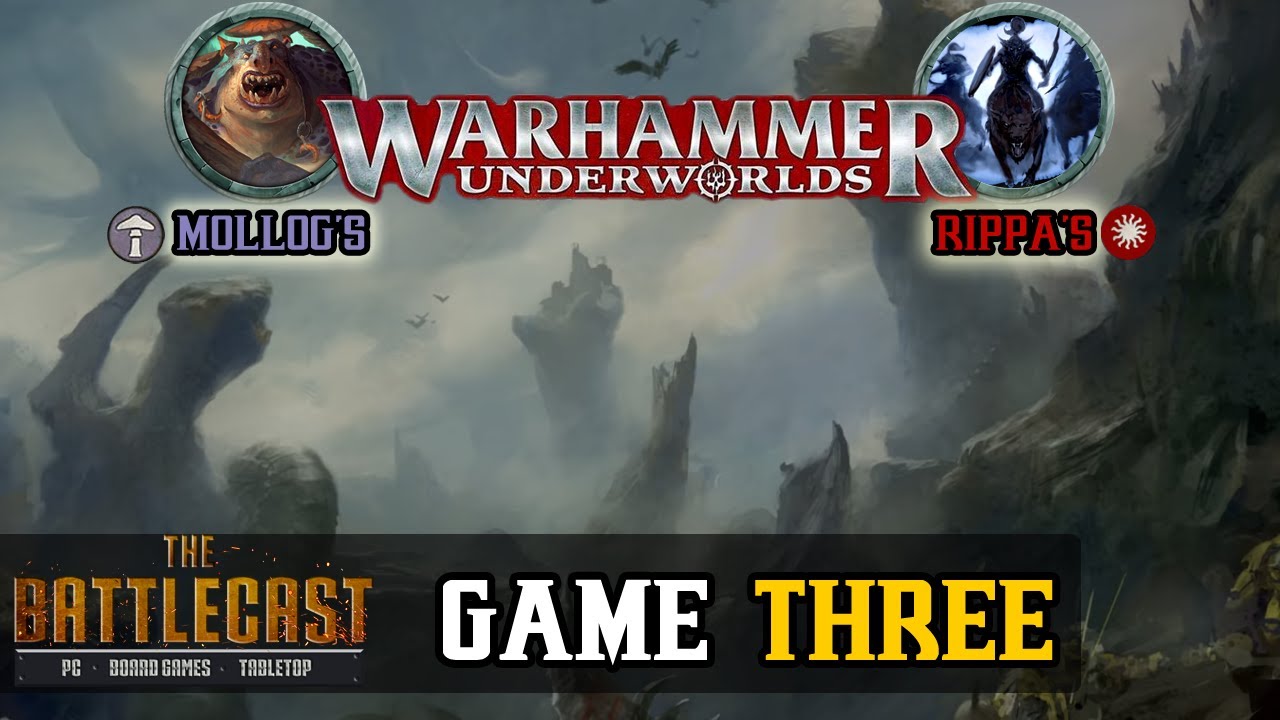 Mollog 2020 vs Rippas | Battle Report Game 3| Warhamer Underworlds Beastgrave
