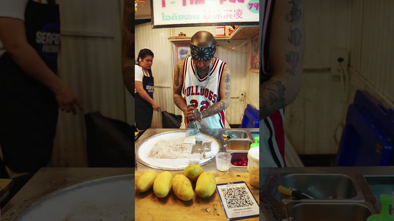Hip hop ice cream🍦 | Thai Food | Bangkok #shorts