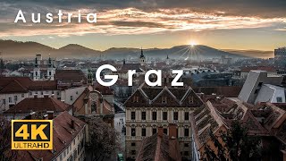 🇦🇹 Graz, Austria, Walking tour 4k 60 fps