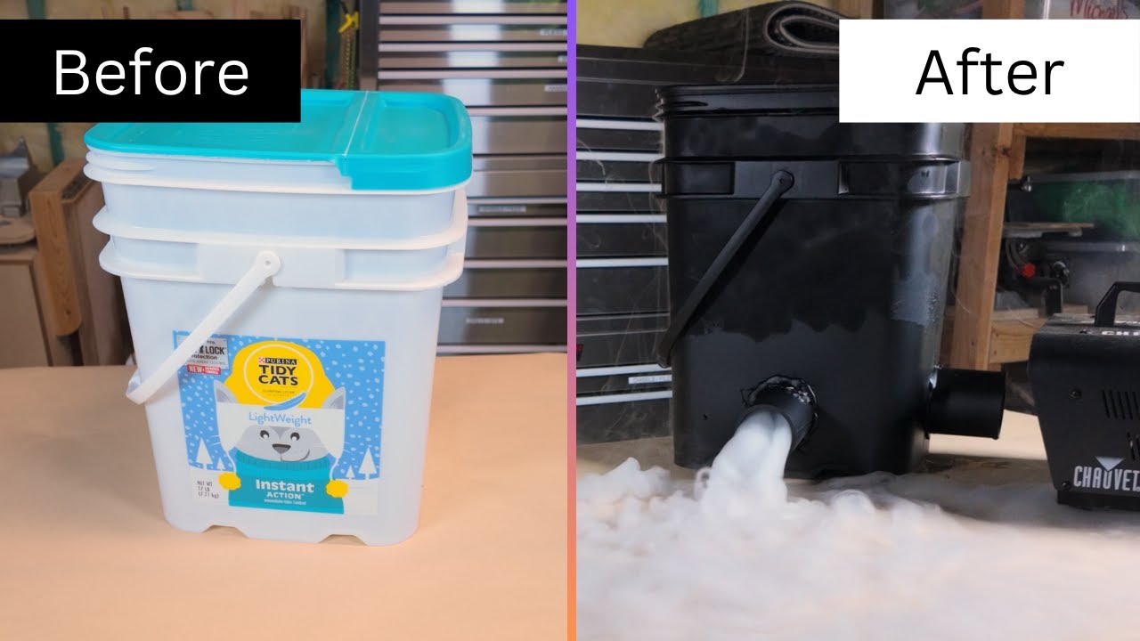 The Secret to Ground-Hugging Fog (DIY Fog Chiller in 1 Hour)