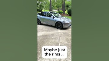 2026 Tesla Model Y Juniper Wheel Cover Showdown! #automobile #tesla #caraccessories #tires #rims