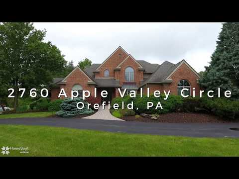 2760 Apple Valley Cir, Orefield, PA home video tour
