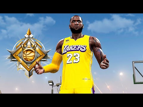 I HIT LEGEND on my LEBRON JAMES BUILD in NBA 2K20