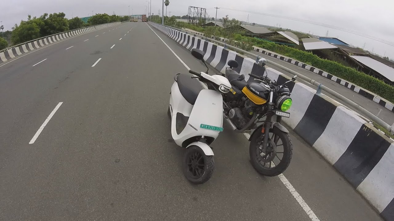 Ola S1 Pro vs Honda CB 350 - Drag/Performance Test