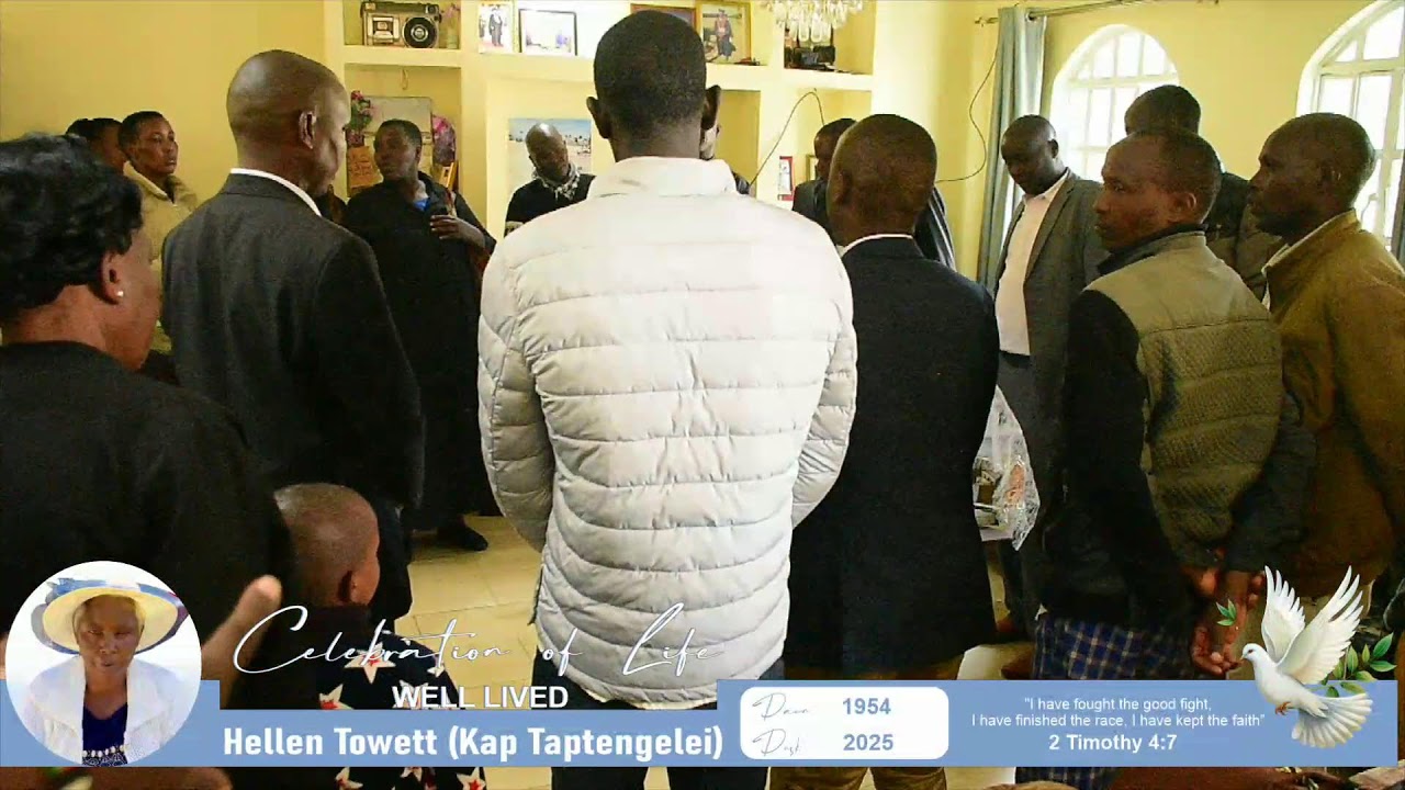 CELEBRATING THE LIFE OF THE LATE HELLEN TOWETT (KAP TAPTENGELEI). 1954-2025