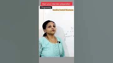 Iterative Control Structures #shorts