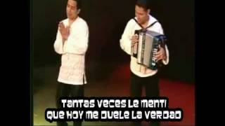 Video thumbnail of "Jorge Celedon - Hay hombe con Letra"