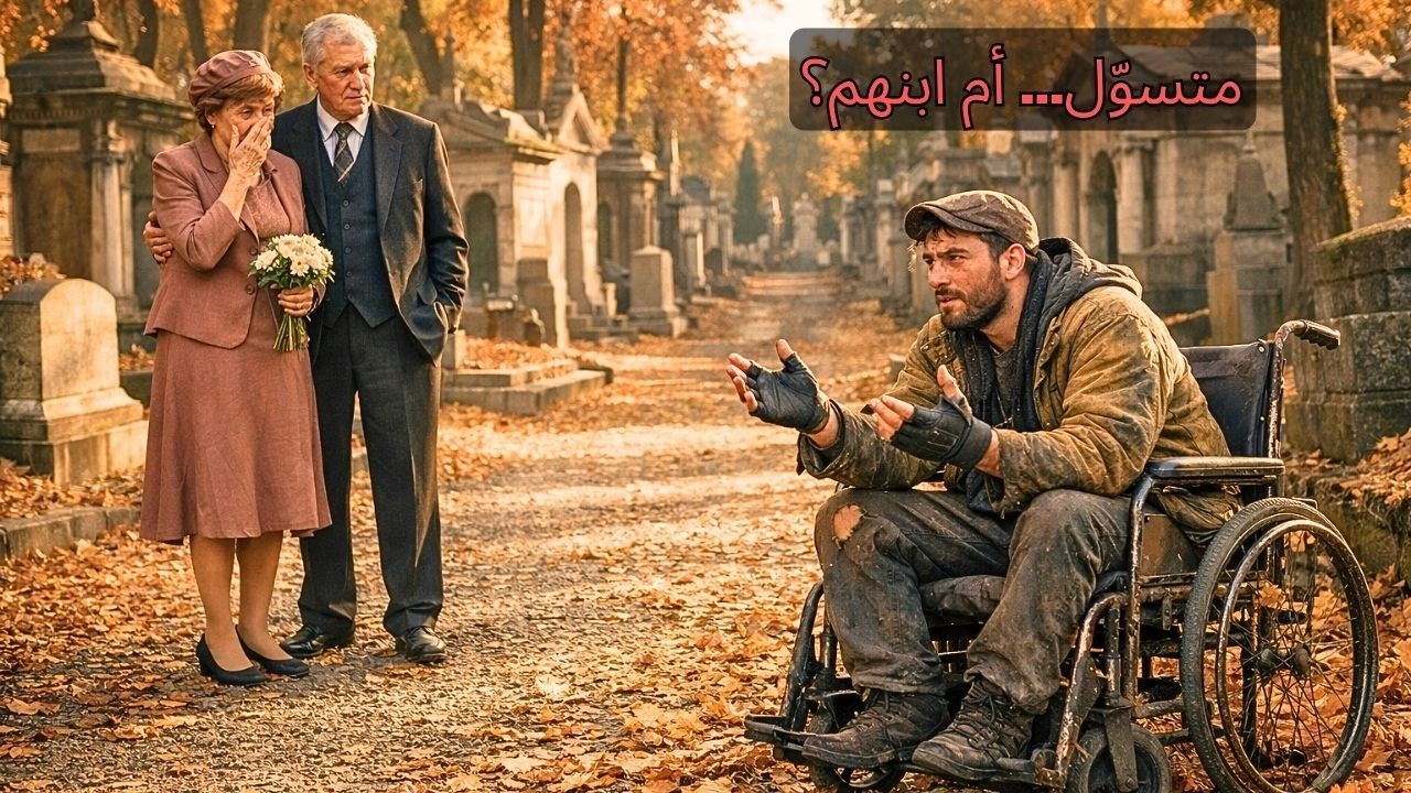 صرخ في المقبرةأمي… أبي… أنا حي! وما اكتشفه الزوجان المليونيران صدم الجميع