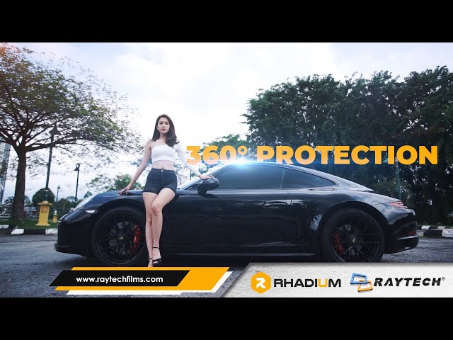 The Best Car Window Tinted Film, PPF & Coating for Porsche | Raytech Window Films Malaysia