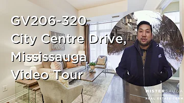Mississauga Condo Tour | Just Listed:GV206-320 City Centre Dr. | Near Square One