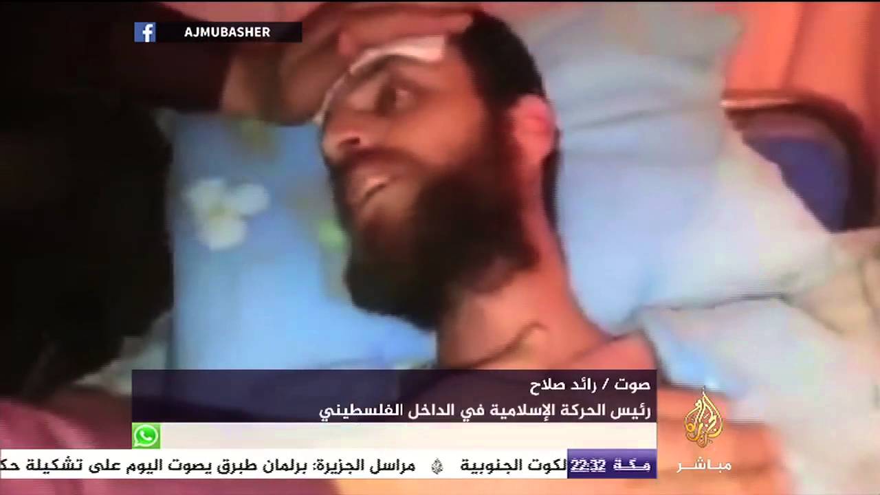 الشيخ رائد صلاح يؤكد دخوله في إضراب عن الطعام تضامنا مع الصحفي الأسير محمد القيق