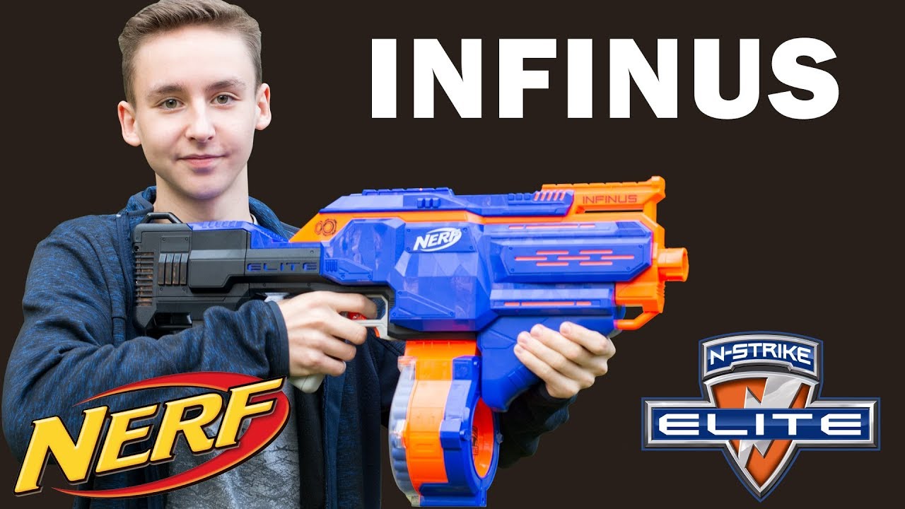 Nerf Infinus Review, Unboxing & Test | Magicbiber [deutsch] - YouTube