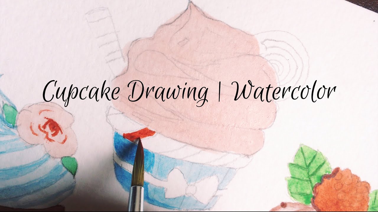 Kek Çizimi 🧁 Cupcake Drawing YouTube