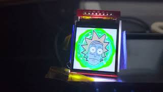 Radxa Zero with TFT SPI LCD 128x128 ST7735S