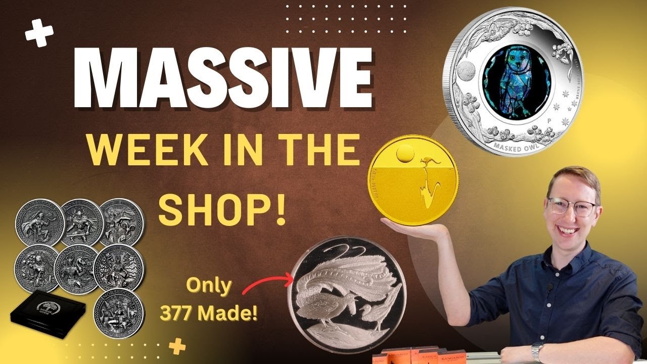 A Gigantic Week in the Coin Shop plus an Upcoming Tasmanian Show!