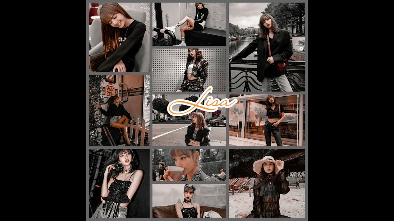 Blackpink Lisa Inspired Lightroom Preset Tutorial Black Tone