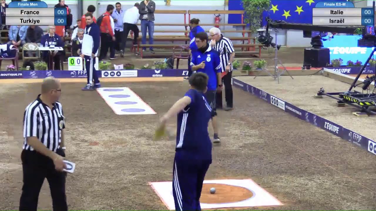 Petanque EK 2017 Precision tireren