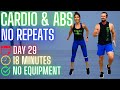 Cardio and Abs workout - No Equipment - 31 DoF Day 29