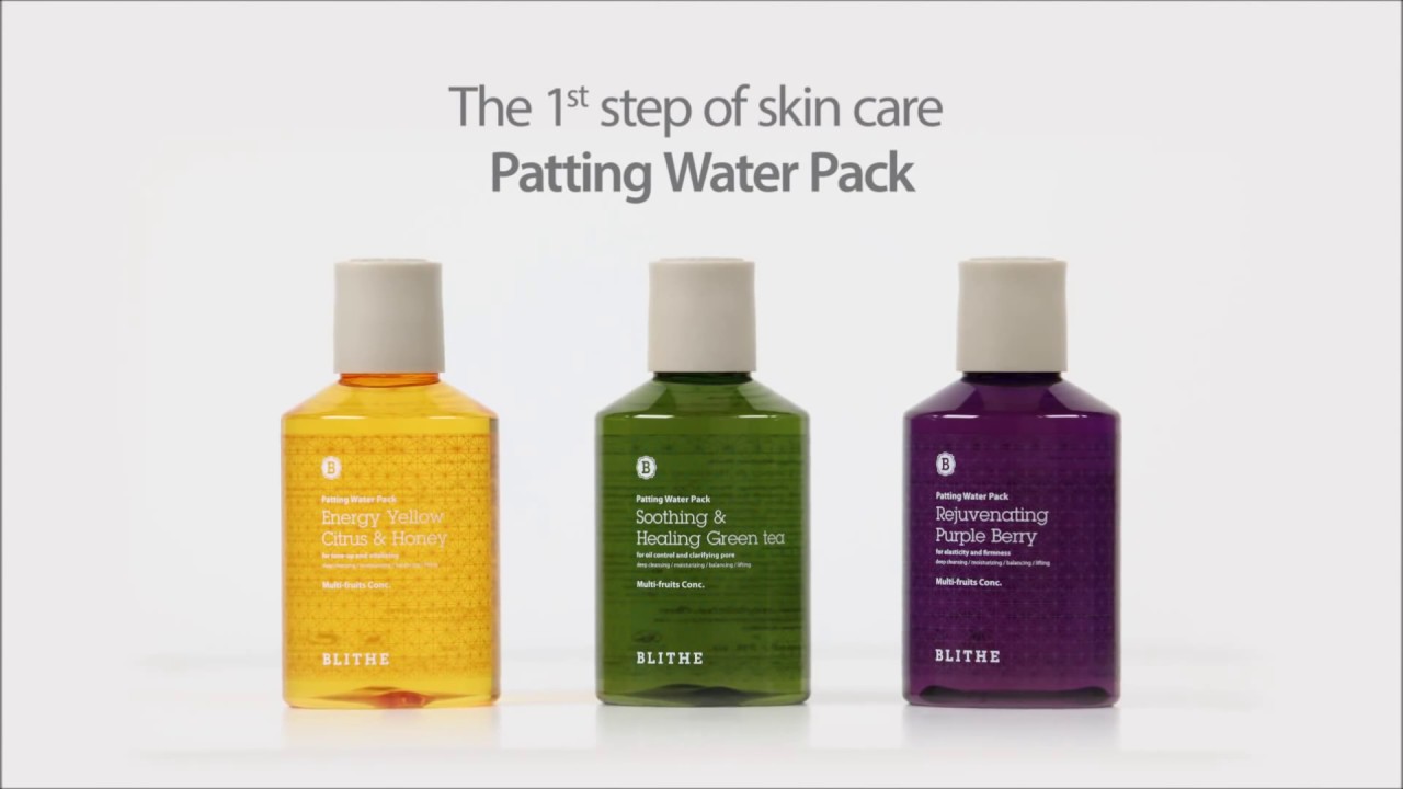 BLITHE Patting Water Pack Slash Mask