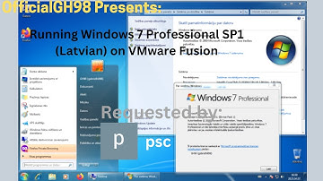 [REQUEST] Running Windows 7 Professional SP1 (Latvian) inside macOS Mojave (VMware Fusion)