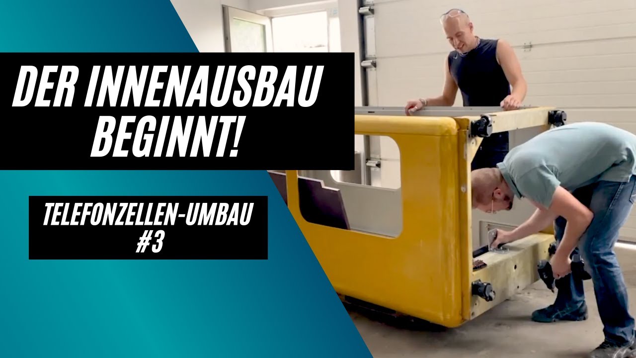 StartUP NORD°OST° Telefonzelle: Umbau #3