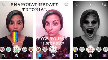 How to Use the New Snapchat Update: Lenses