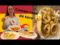 PROBANDO COMIDA TÍPICA ESPAÑOLA: esto comen en MADRID | GLADYS SEARA