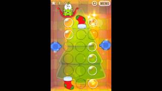 Cut The Rope: Holiday Gift Box All Levels Walktrought (3 Stars) screenshot 5