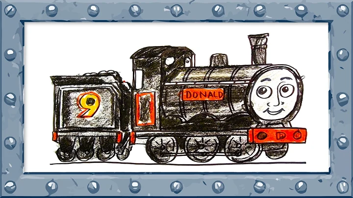 How to Draw Donald  Thomas and Friends  Drawing an...