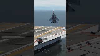 Su-33 Cobra Landing Very Smoothly
