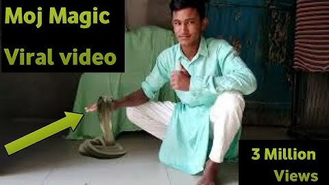26 November 2020 moj newtrend! funny snake 🐍 vfx video! viral magic video! kinemaster editing video